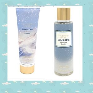 ☀️ Victoria’s Secret Sunslope Fragrance Mist & Body Lotion Set – NEW!